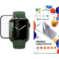 Drobak Скло захисне Drobak Apple Watch Series 10 46mm Black Frame A+ (323231)