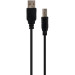 Ultra Кабель для принтера USB 2.0 AM/BM 1.5m black Ultra (UC22-0150)