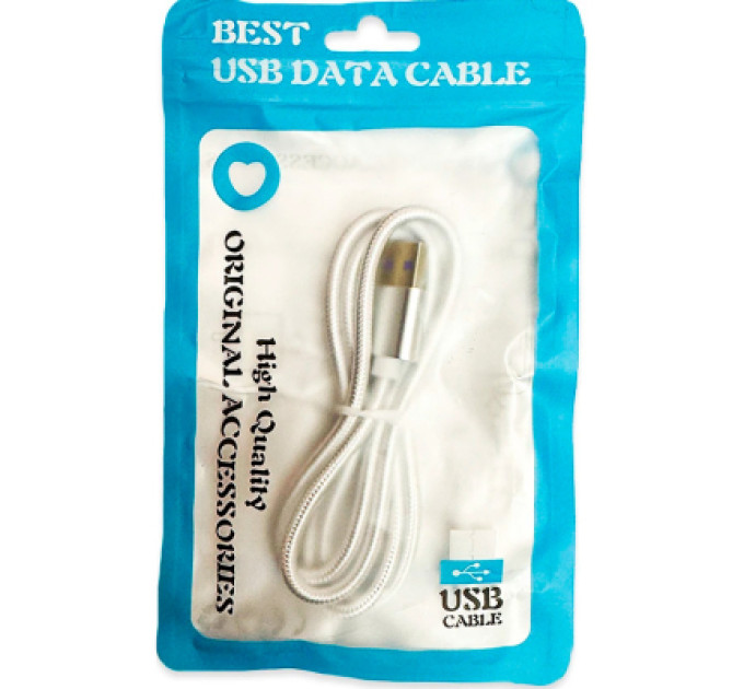 Ultra Дата кабель USB 2.0 AM to USB-C 1.0m 480Mbps white Ultra (UC100-0100WH)