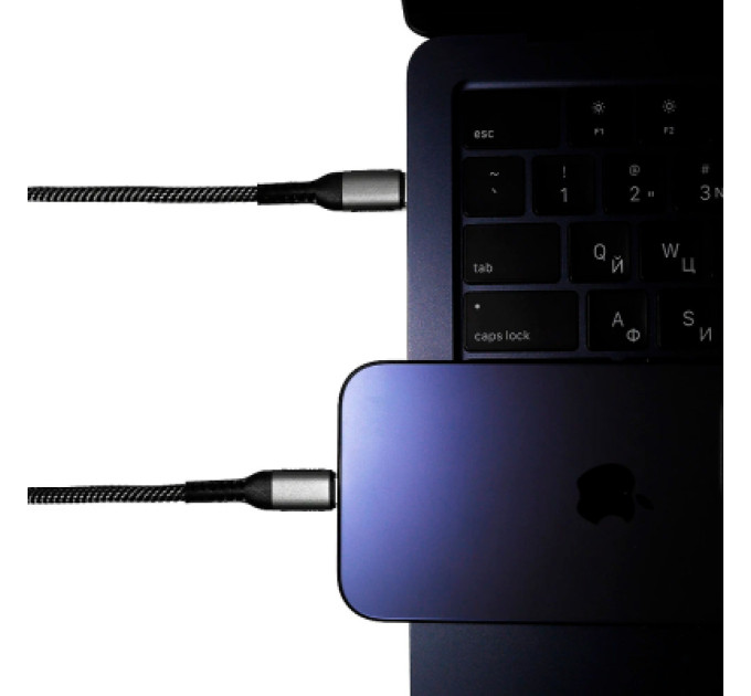 Ultra Дата кабель USB-C to USB-C 1.0m 480Mbps 100W black Ultra (UC102-0100)
