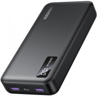 Батарея універсальна Ugreen 20000mAh 22,5W PD, 2хUSB-A, 2xUSB-C Black (PB312) (25683)
