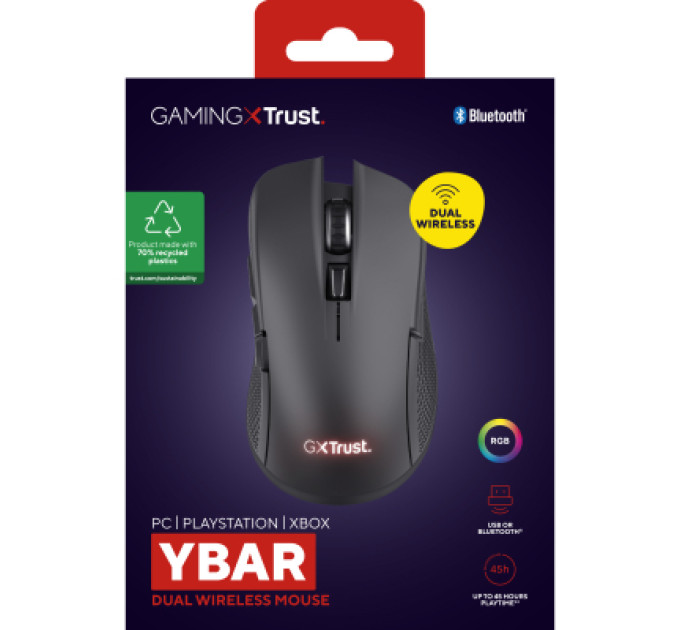 Trust Мишка Trust GXT 931 Wireless Black (25330)