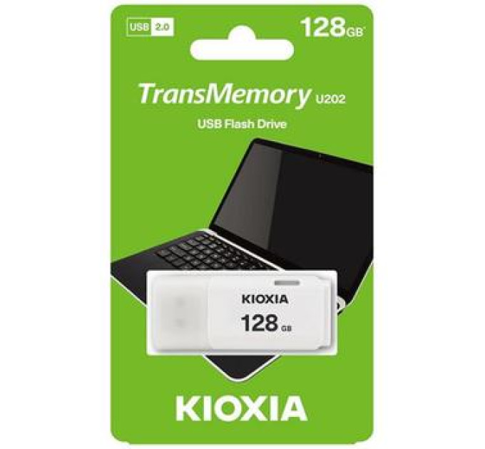 Kioxia Флеш-пам'ять (накопичувач USB) USB2 128GB LU202W128GG4 KIOXIA