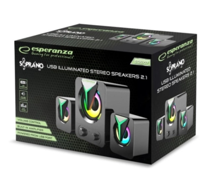 Esperanza Акустична система Esperanza Speakers EGS107 RainbowSoprano (EGS107)