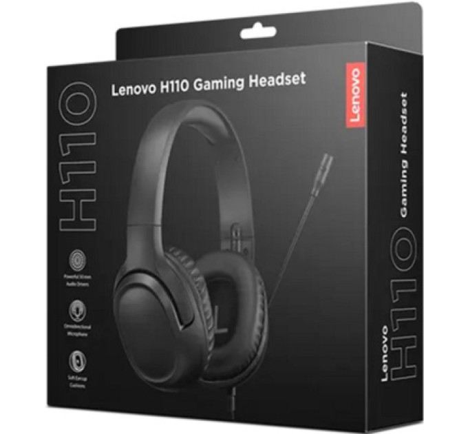 LENOVO Навушники Lenovo H110 Gaming Headset Black (GXD1P46879)