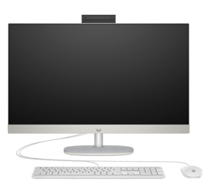 HP Комп'ютер HP 27-cr0057ua AiO / i5-1335U, 16, SSD1Tb, WiFi, Cam, K&M (BV7Y5EA)