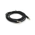 VEGGIEG Кабель мультимедійний 3.5mm M to 3.5mm M 1.0m black VEGGIEG (YT-AUXGJ(M)/(M)-AB-1)