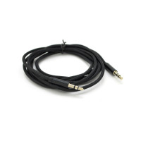 Кабель мультимедійний 3.5mm M to 3.5mm M 1.0m black VEGGIEG (YT-AUXGJ(M)/(M)-AB-1)