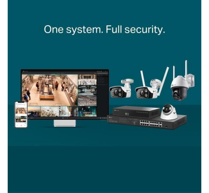 TP-Link 4 МП поворотна мережева камера, VIGI C440(4mm) TP-LINK