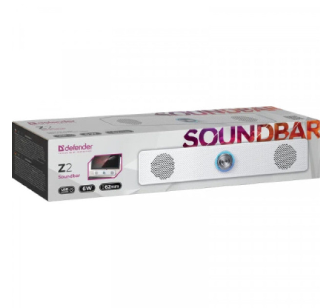 Defender Акустична система Defender Soundbar Z2 White (65192)