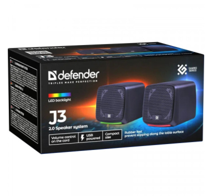 Defender Акустична система Defender J3 Black (65963)