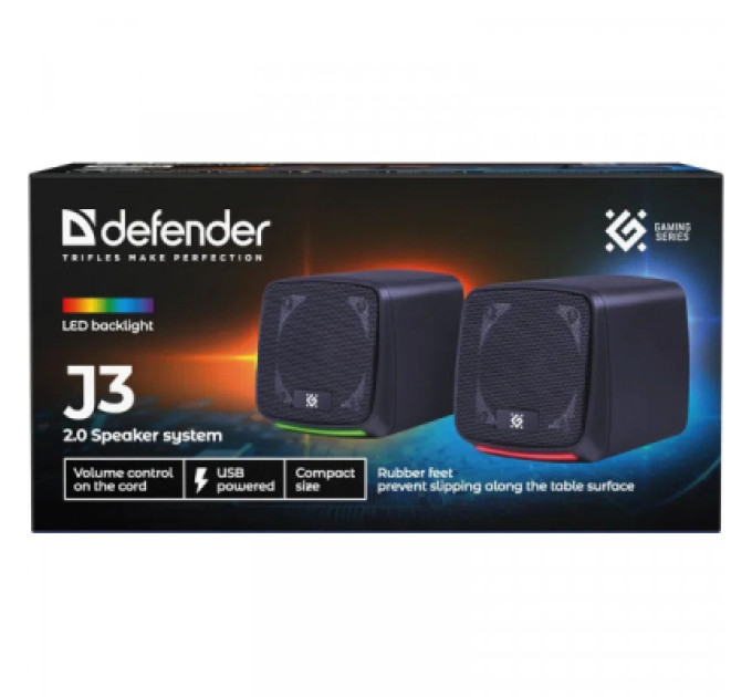 Defender Акустична система Defender J3 Black (65963)