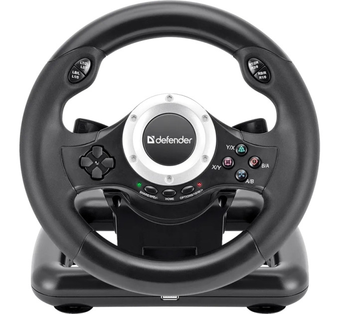 Defender Кермо Defender Turbo Pro for PC/PS3/PS4/Xbox USB (64291)