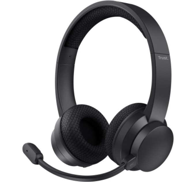 Trust Навушники Trust Ayda Wireless ENC Black (25463)