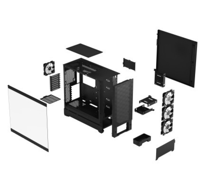Fractal Design Корпус Fractal Design Pop XL Air RGB Black TG Clear (FD-C-POR1X-06)