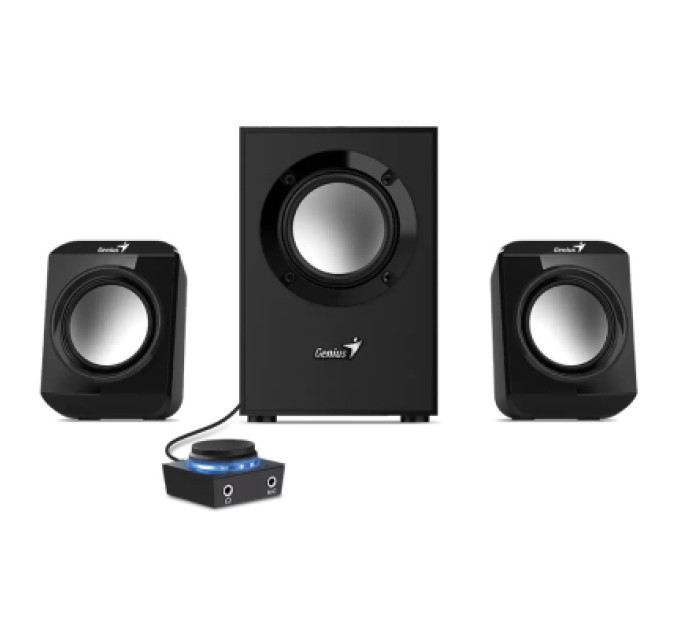 Genius Акустична система Genius SW-2.1 300 II Black (31730053401)