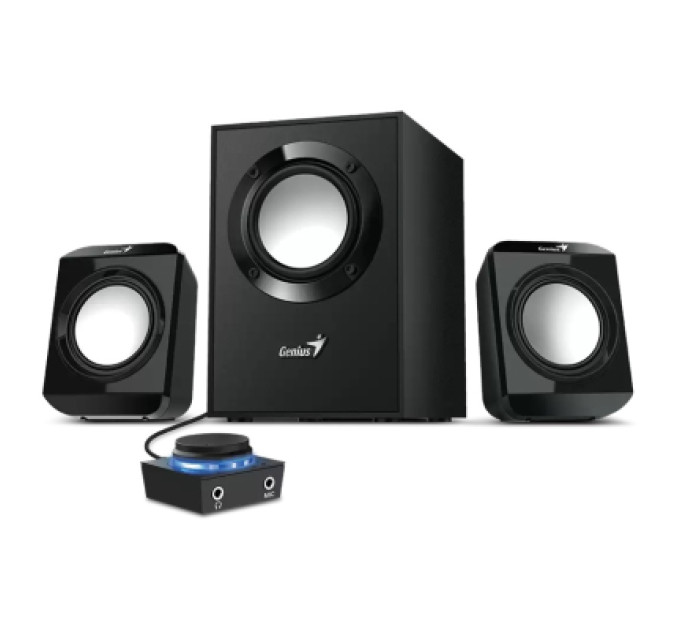Genius Акустична система Genius SW-2.1 300 II Black (31730053401)