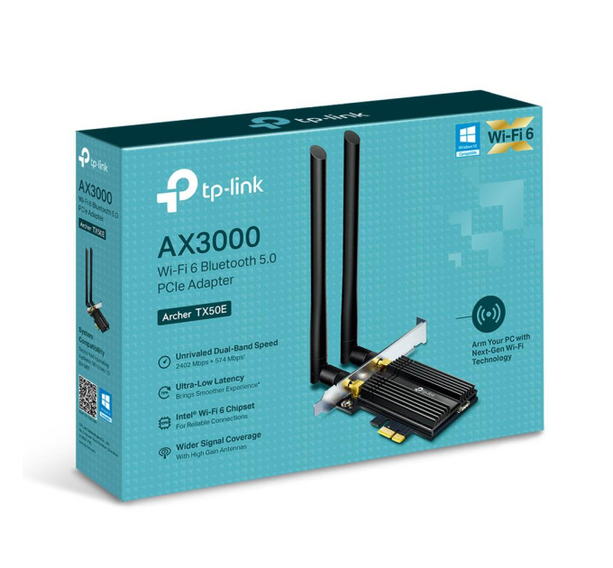TP-Link PCIe Адаптер , Archer TX50E TP-LINK