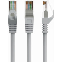 Патч корд Cablexpert PP6U-CU-2M, UTP, категорія. 6, литий,  50u" штекер із фіксатором, 2 м, сірий