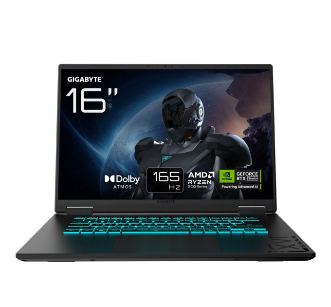 GIGABYTE Ноутбук Gigabyte Gaming A16 (3VHK3UA894SD) Black Steel