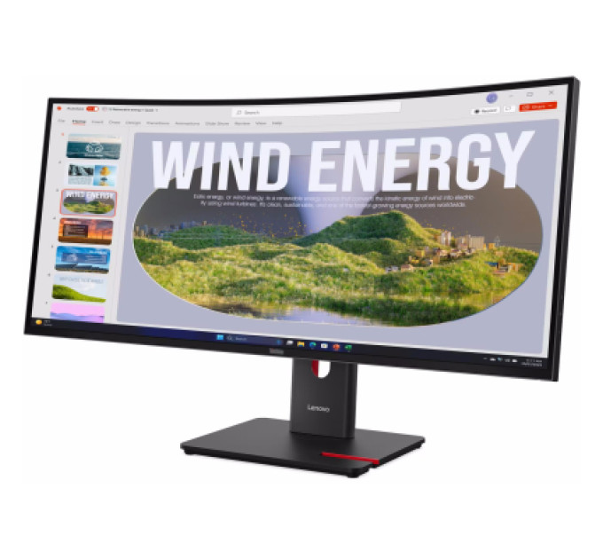 LENOVO Монітор Lenovo T34WD-40 (64AEGAT1UA)