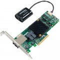 Adaptec Контролер RAID Adaptec ASR-8885Q 2xSFF-8643 2xSFF-8644 1GB 8xPCIe included AFM-700 (2277100-R)