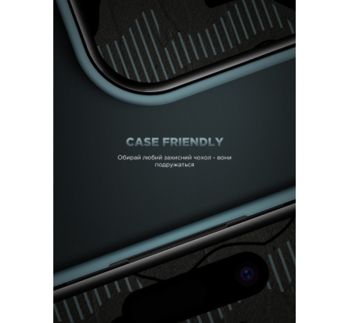 Armorstandart Скло захисне Armorstandart Infinity Black Icon 2.75D Apple iPhone 17 Pro Max (ARM86415)