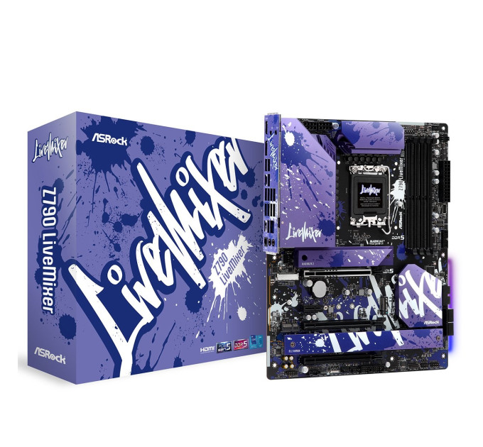 ASRock Материнська плата ASRock Z790 LiveMixer Socket 1700