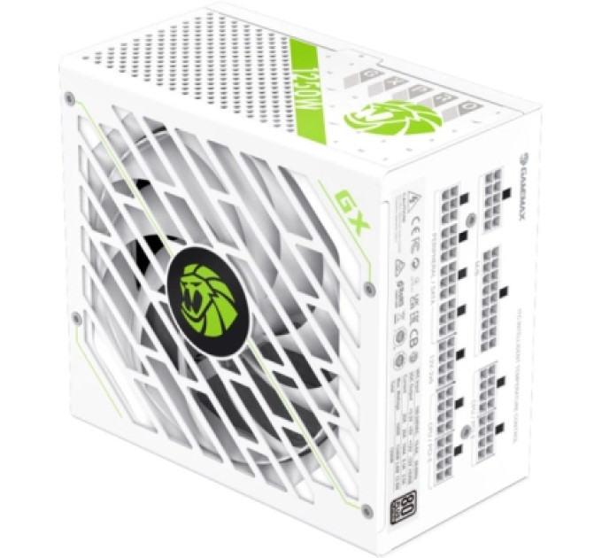 Gamemax Блок живлення Gamemax 1250W (GX-1250 PRO WT(ATX3.1PCIe5.1))