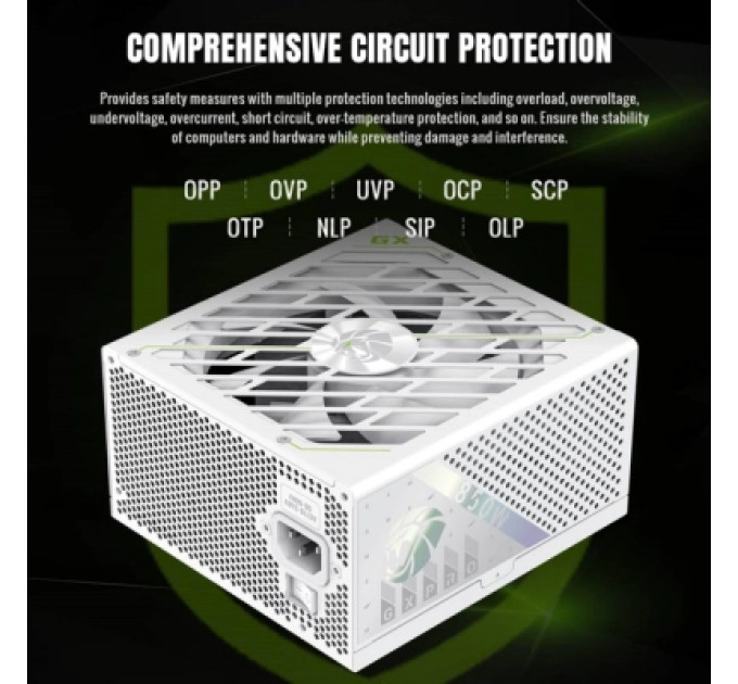 Gamemax Блок живлення Gamemax 850W (GX PRO 850G WH)