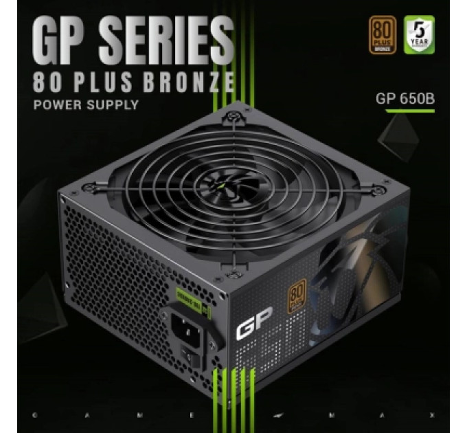 Gamemax Блок живлення Gamemax 650W (GP 650B)