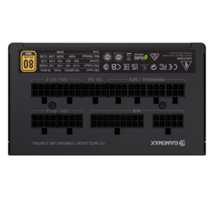 Gamemax Блок живлення Gamemax 850W (GX-850 PRO BK(ATX3.1PCIe5.1))