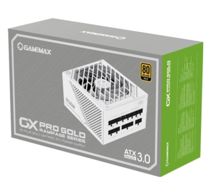 Gamemax Блок живлення Gamemax 850W (GX-850 PRO WT(ATX3.1PCIe5.1))