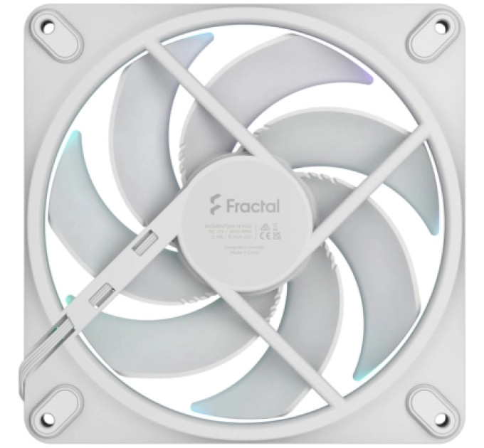 Fractal Design Кулер до корпусу Fractal Design Momentum 14 RGB White (FD-F-MR1-1402)