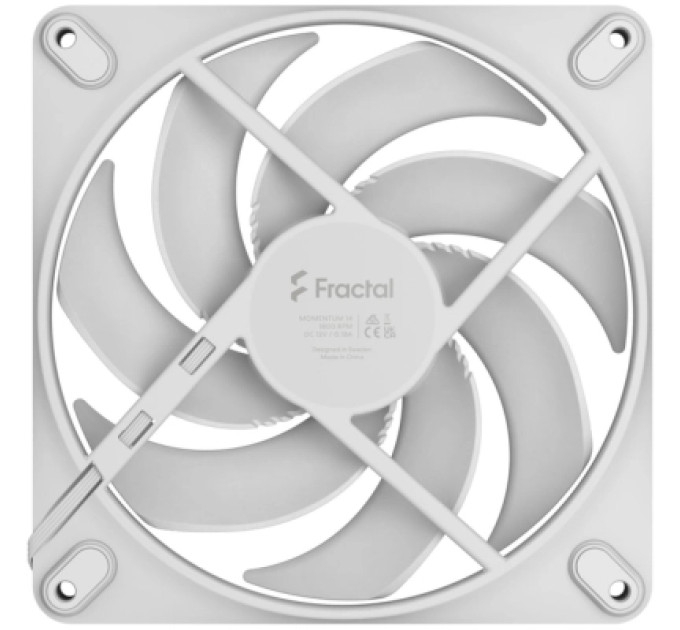 Fractal Design Кулер до корпусу Fractal Design Momentum 14 White (FD-F-MO1-1402)