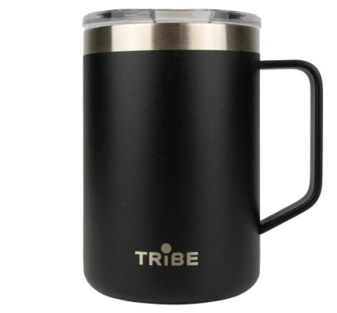 Tribe Термокружка Tribe Classic Mug 500 мл black (T-FA-0033-black)