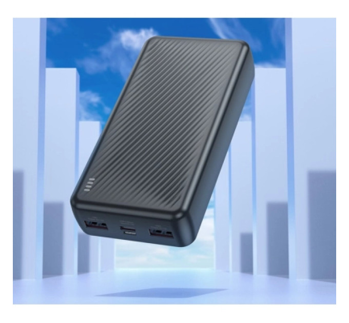 BOROFONE Батарея універсальна BOROFONE 20000mAh BJ55A Graceful Black (6941991111785)