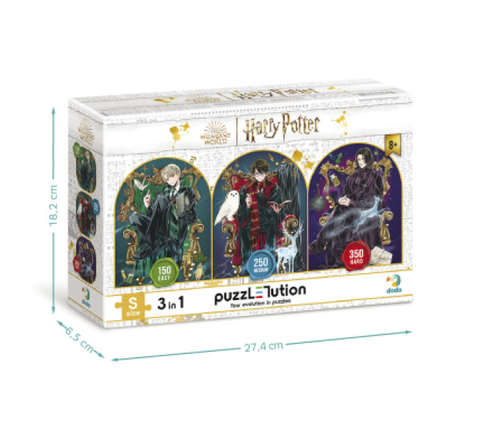 DoDo Пазл DoDo 3 в 1 Harry Potter. Династія чарівників (200575)