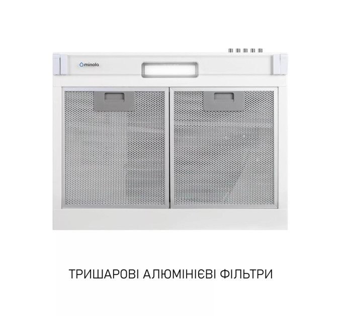Minola Витяжка Minola HPL 622 WH