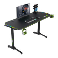 Комп'ютерний стіл Gamemax D140 Carbon-RGB