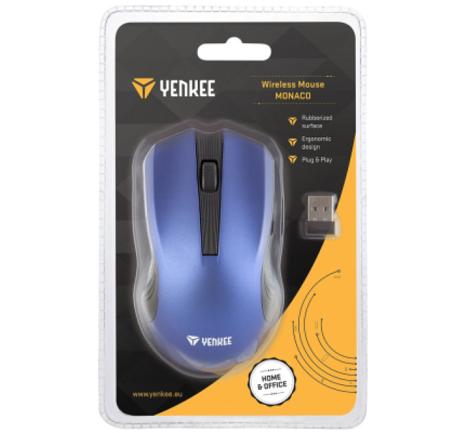YENKEE Мишка YENKEE YMS 2015BE Monaco Wireless Blue (45010826)