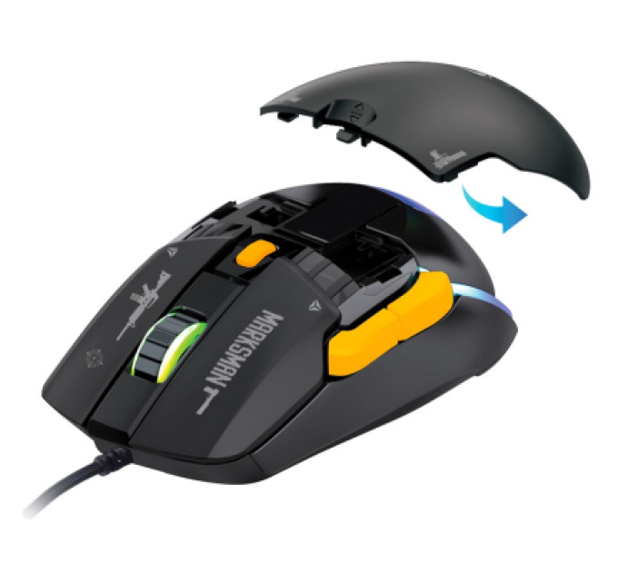YENKEE Мишка YENKEE YMS 3600BK Marksman USB Black (45021055)