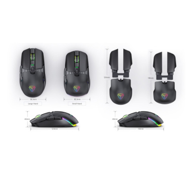 YENKEE Мишка YENKEE YMS 3600BK Marksman USB Black (45021055)