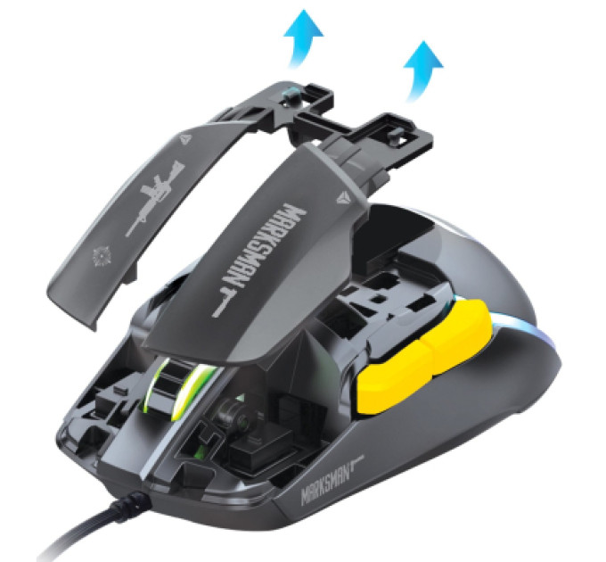 YENKEE Мишка YENKEE YMS 3600BK Marksman USB Black (45021055)