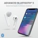 Trust Навушники Trust Primo Touch True Wireless Mic White (23783)