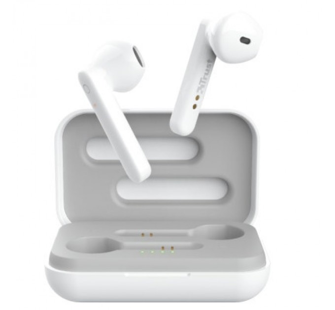 Trust Навушники Trust Primo Touch True Wireless Mic White (23783)