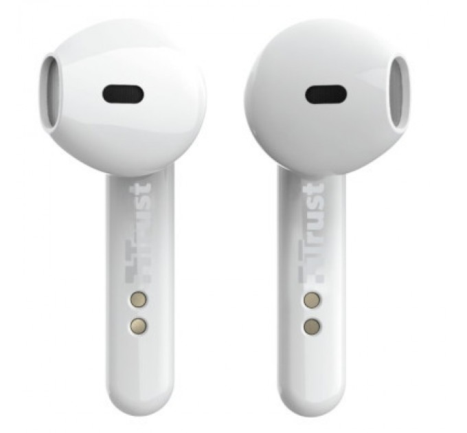Trust Навушники Trust Primo Touch True Wireless Mic White (23783)
