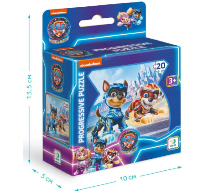 DoDo Пазл DoDo на 20 елементів Paw Patrol. Гонщик і Маршал (200469)
