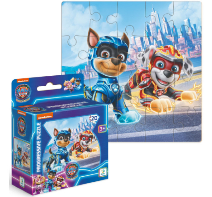 DoDo Пазл DoDo на 20 елементів Paw Patrol. Гонщик і Маршал (200469)