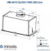 Minola Витяжка Minola HBI 6673 BL GLASS 1000 LED Line